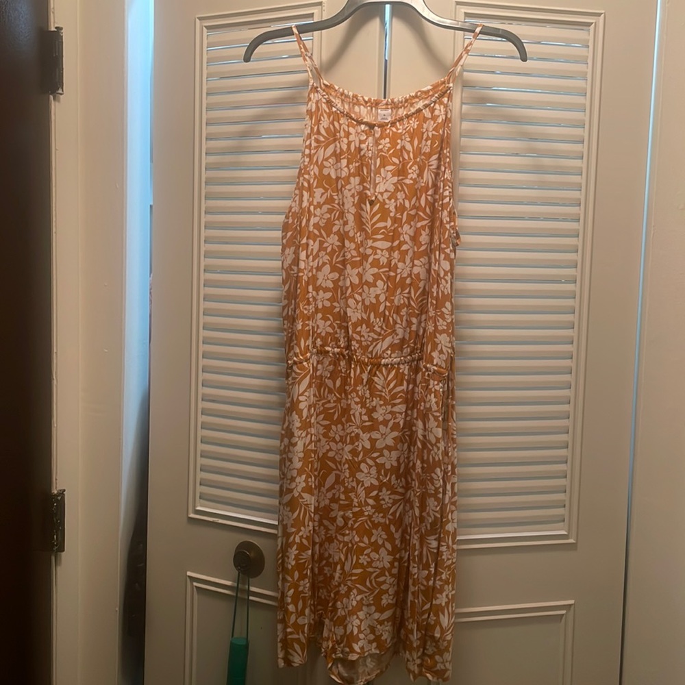 Old Navy Yellow Floral Romper